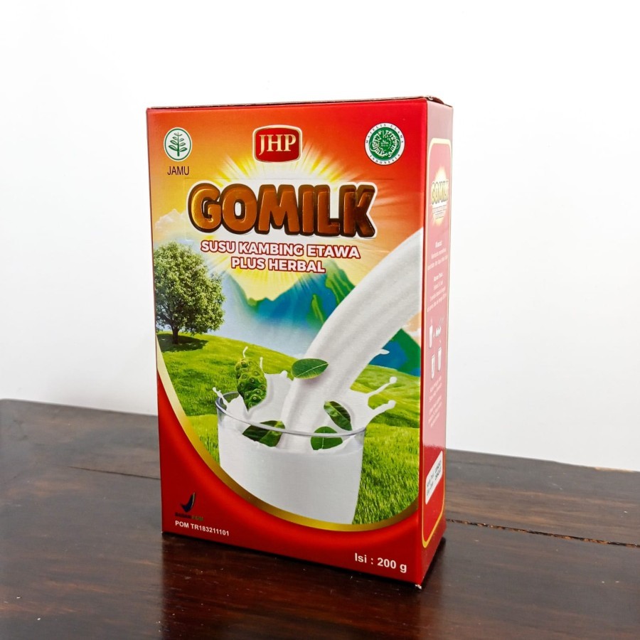 

Susu GOMILK susu kambing Etawa dan Herbal 200ml - vanilla