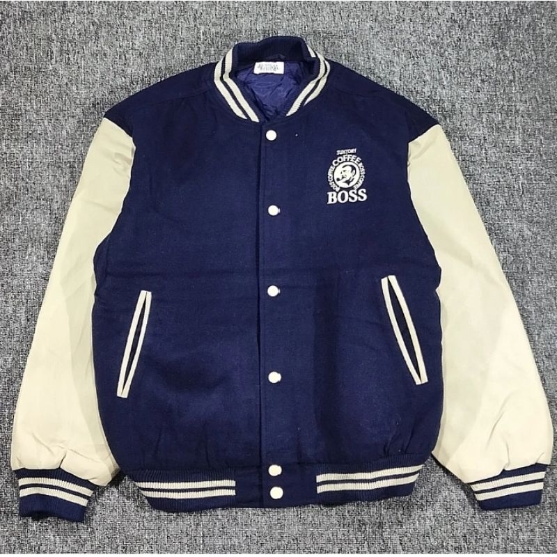 JAKET VARSITY SUNTORY COFFEE BOSS