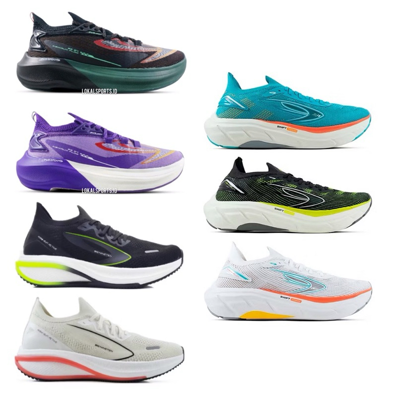 SEPATU RUNNING910 NINETEN KISHI RUN FLOW -  910 NINETEN KISHI RUN 2.0 - KISHI RUN ACTIVE 100% ORIGIN