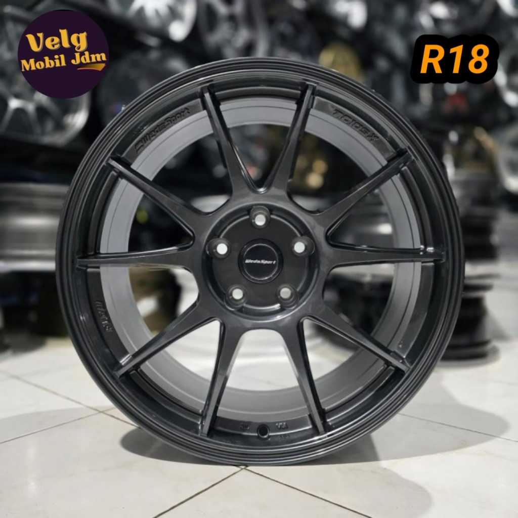 velg mobil racing r18 TC105X FLOW FORMING 18 Reborn Venturer Zenix hrv