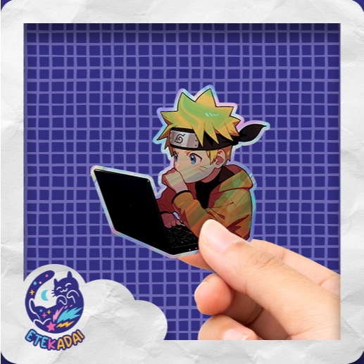 

Stiker Hologram Anime Naruto Laptop