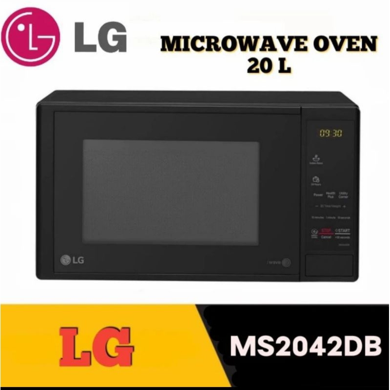 LG MICROWAVE OVEN 20 Liter LG MS2042DB MICROWAVE 20L LG MS2042 Inverter