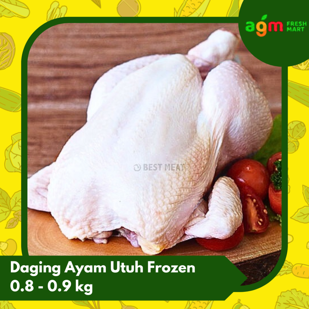 

KIRIM INSTANT - Daging Ayam Utuh Frozen 0.8 - 0.9 kg