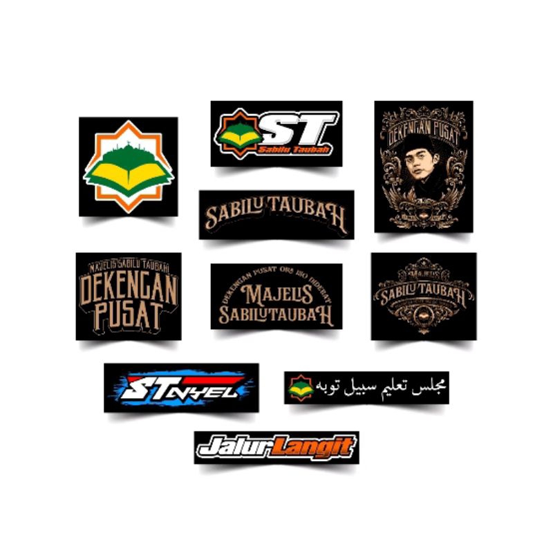 stiket st nyel gus iqdam - stiker pack gus iqdam isi 10pcs
