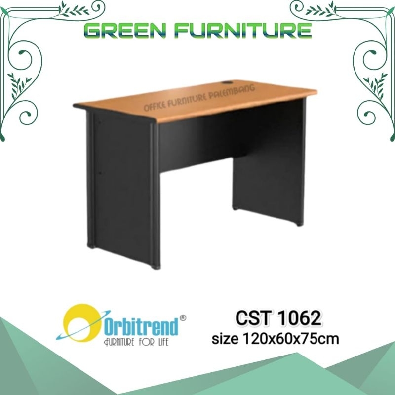 meja kerja orbitrend OST 1062 meja kerja 1/2 biro tanpa laci
