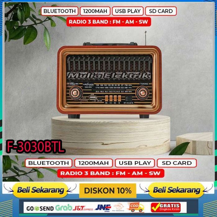 RADIO DIGITAL SPEAKER MODEL RADIO TUA BLUETOOTH CLASSIC/RADIO MINI F~3O3OBTL/RADIO DIGITAL NEW PROMO