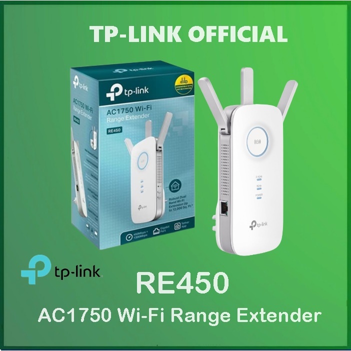 TP-Link RE450 : AC1750 Wi-Fi Range Extender TP Link RE450