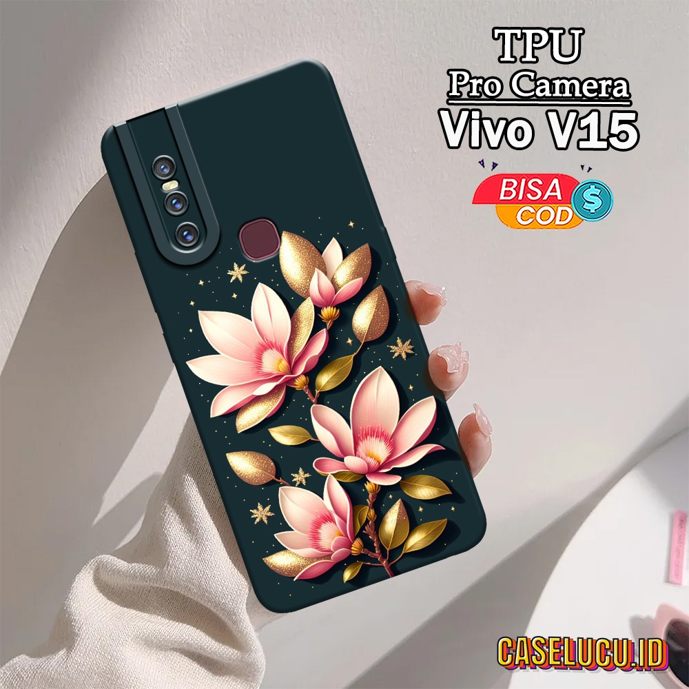 Casing Hp Vivo V15 Terbaru Fashion Case Bunga Case Hp Vivo V15 Soft Case Hp  Vivo V15 Kesing Hp Sili
