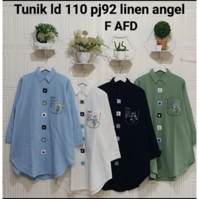 KEMEJA TUNIK LINEN IMPORT BANGKOK