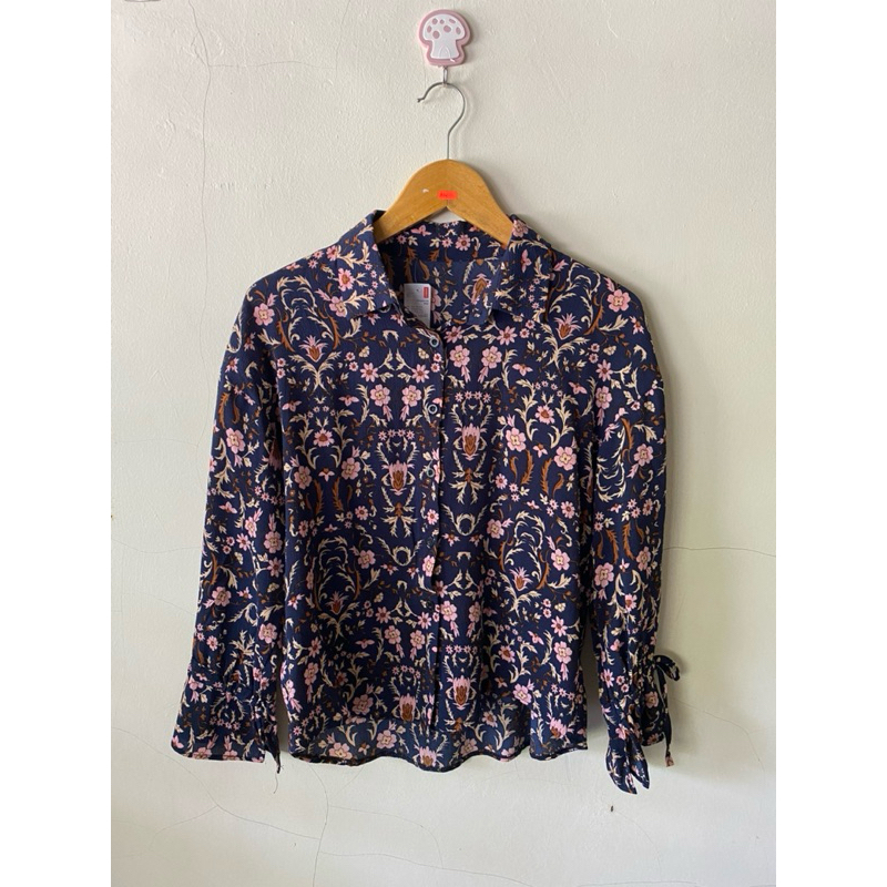 kemeja motif second preloved