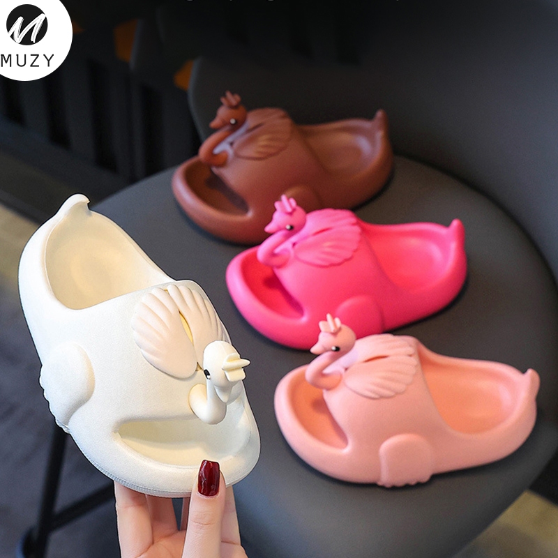 TERMURAH Muzy Sandal Anak Slop Jelly Model Terbaru Sandal Slipper Trendy Anti Slip Sendal Santai