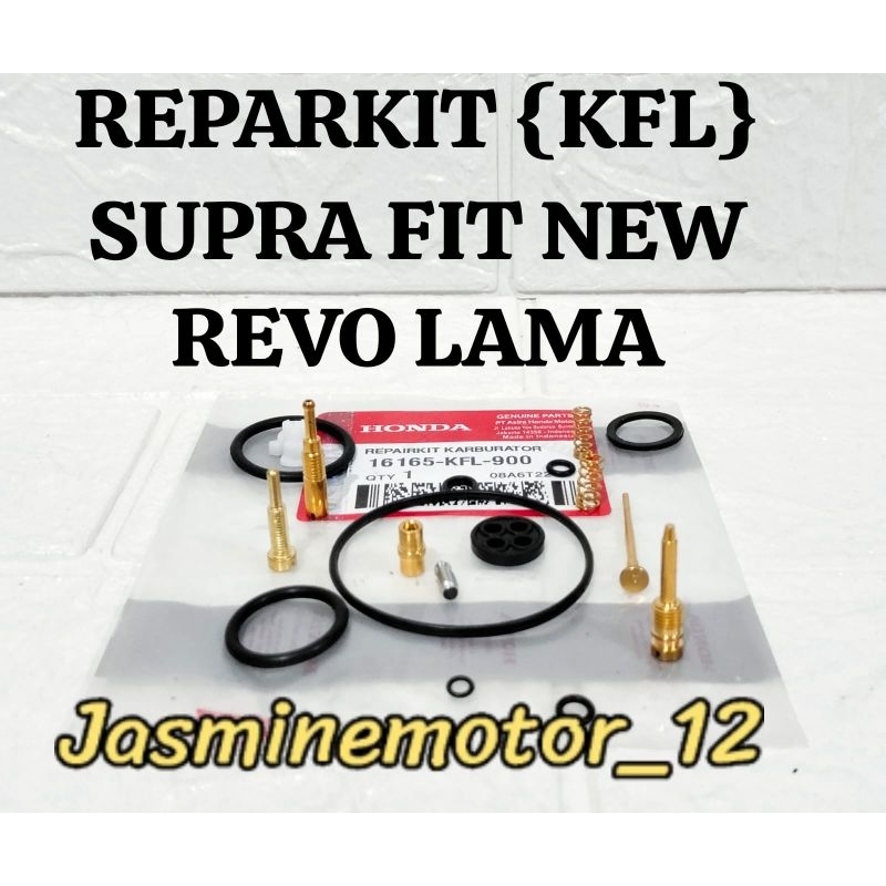 REPARKIT KARBU [ KFL ] SUPRA FIT NEW REVO LAMA REPAIRKIT KARBURATOR DALEMAN KARBU HIGH QUALITY