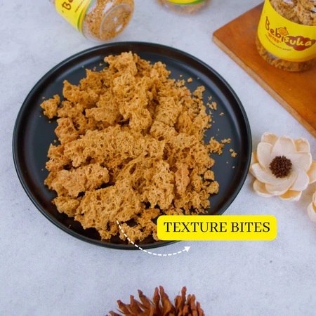 

ADR Bebisuka Kremesan Hati Ayam Orginal Bites (45gr) Kremesan Bites untuk MPASI, Kremesan tekstur
