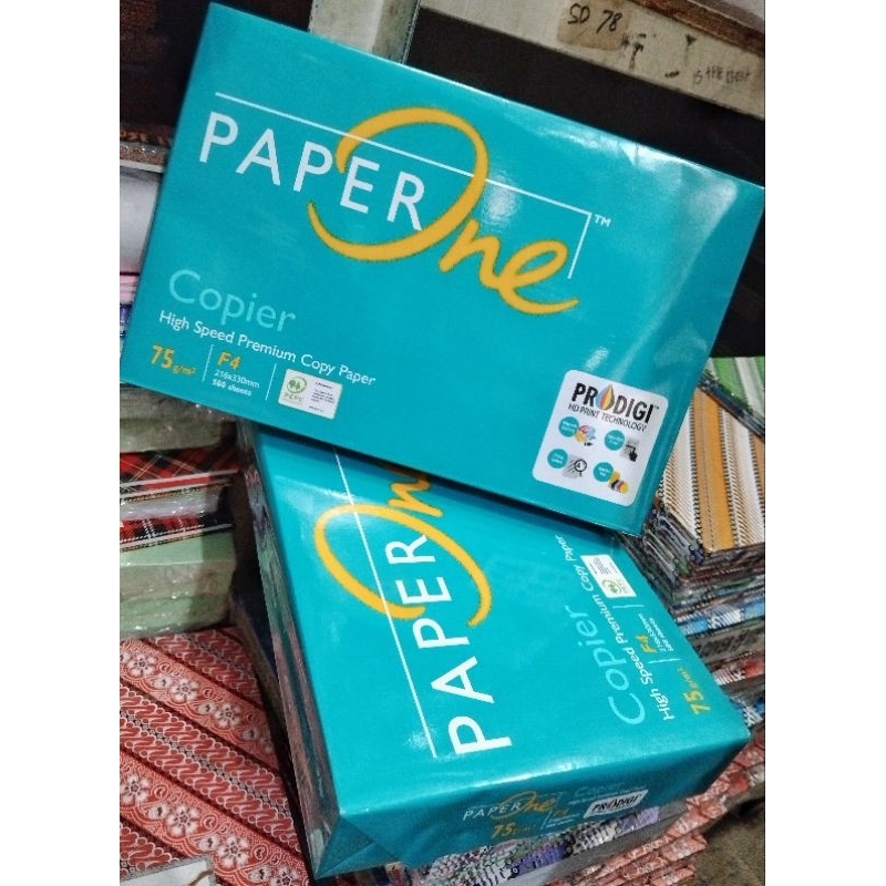 

Kertas HVS PaperOne F4 / 75gr