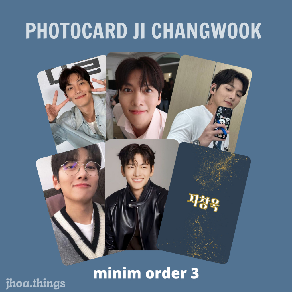 [UNOFFICIAL] PHOTOCARD JI CHANG WOOK ACTOR KOREA CHANGWOOK