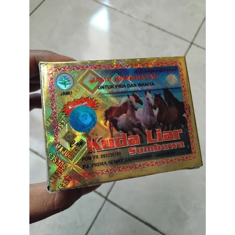 KAPSUL ASAM URAT PEGAL LINU KUDA LIAR SUMBAWA