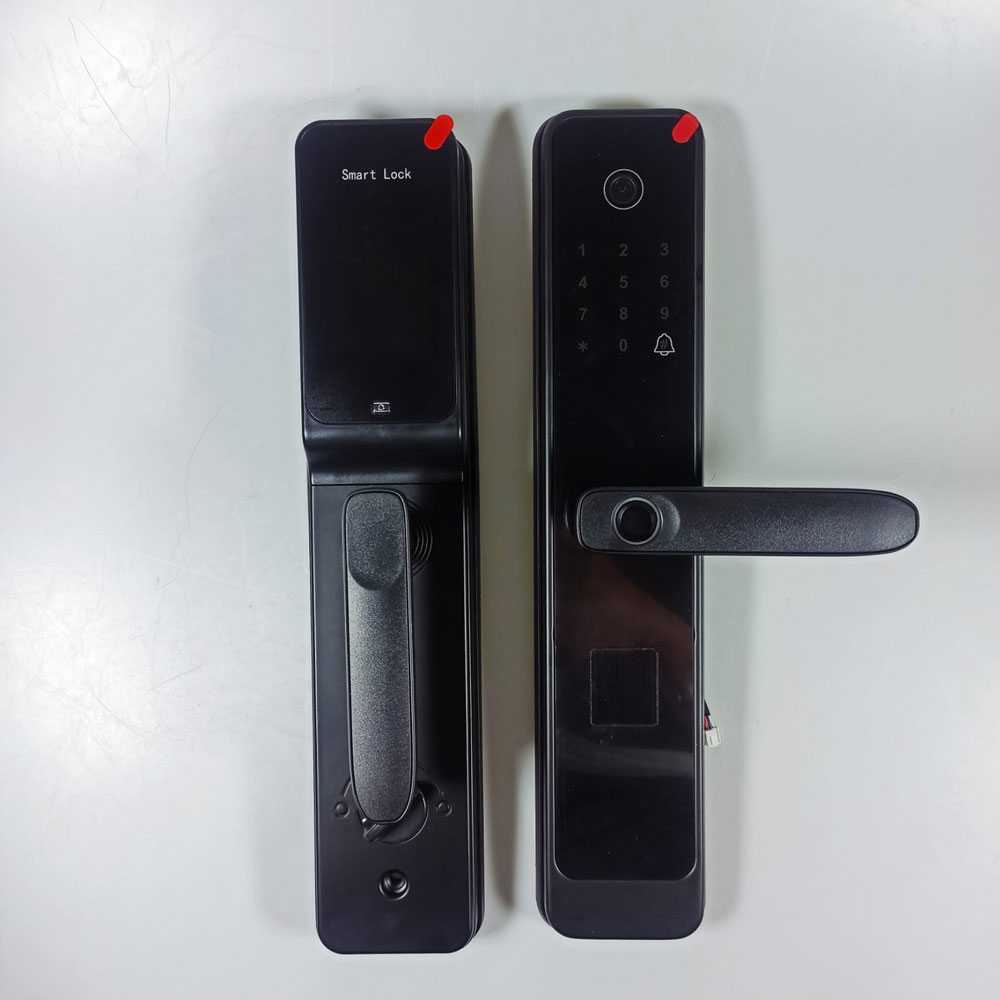 Smart Door Lock Kunci Pintu Rumah Fingerprint Password Key Card