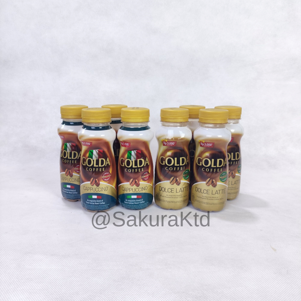 

Ecer 1 botol | Coffee Golda | Kopi Golda Dolce Latte | Capuccino