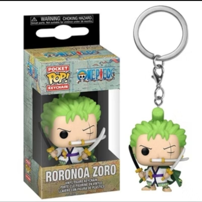 POCKET POP KEYCHAIN ONE PIECE RORONOA ZORO