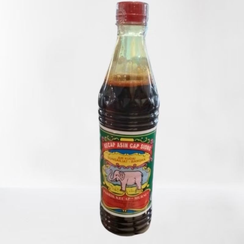 

Kecap Asin Bangka Cap Siong / Gajah 620ml