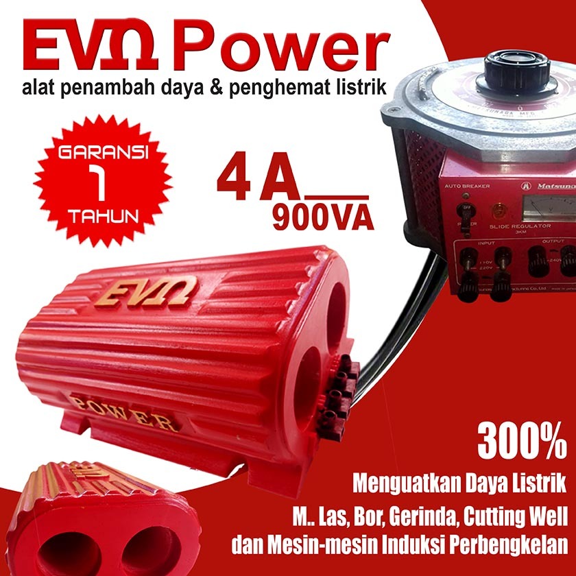 Alat Penambah Daya Listrik Super Induksi 900w-3000w