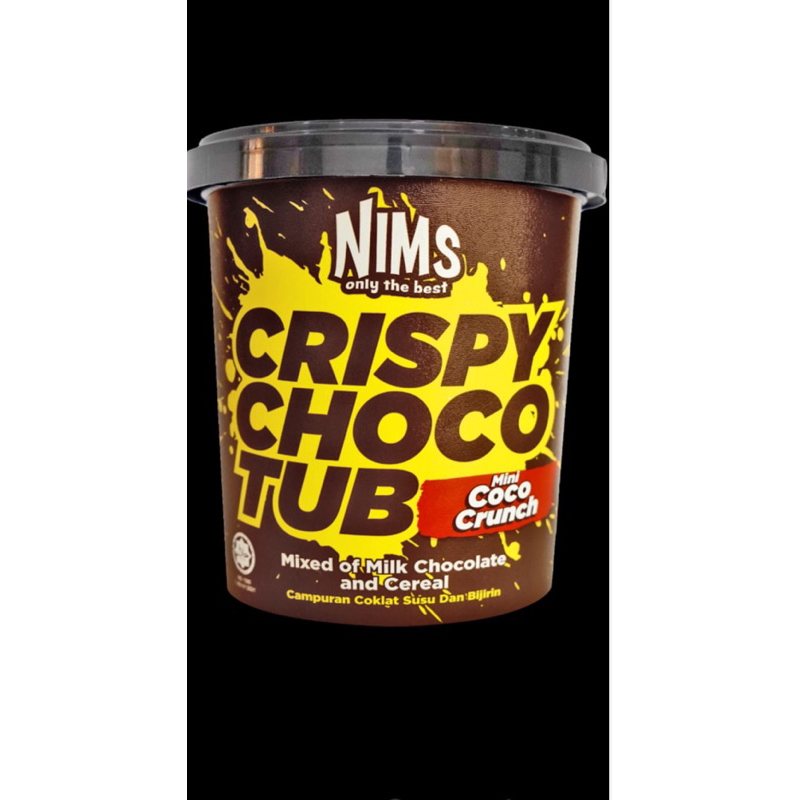 

Nims crispy choco tub