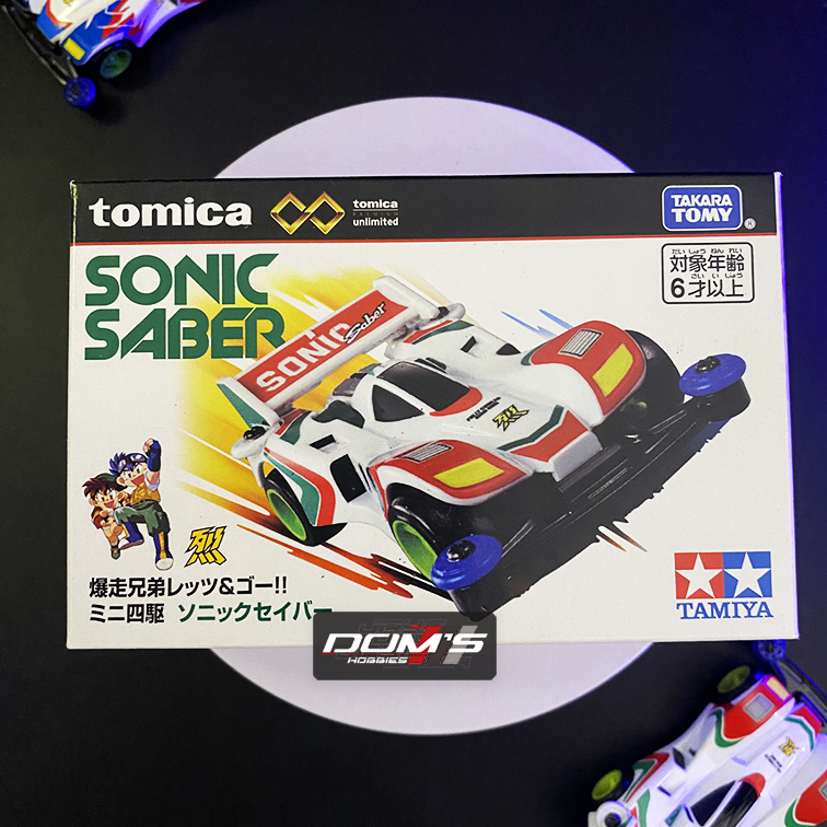 TOMICA TAMIYA SONIC SABER - TOMICA X TAMIYA