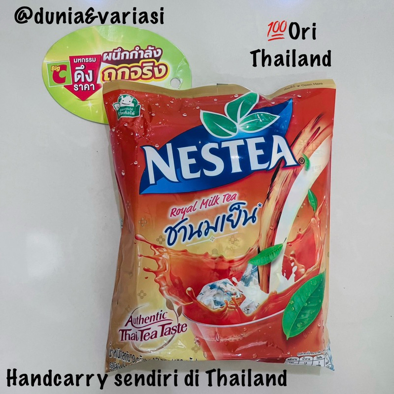 

Thai Tea Instan Nestea Royal Milk Tea Thailand