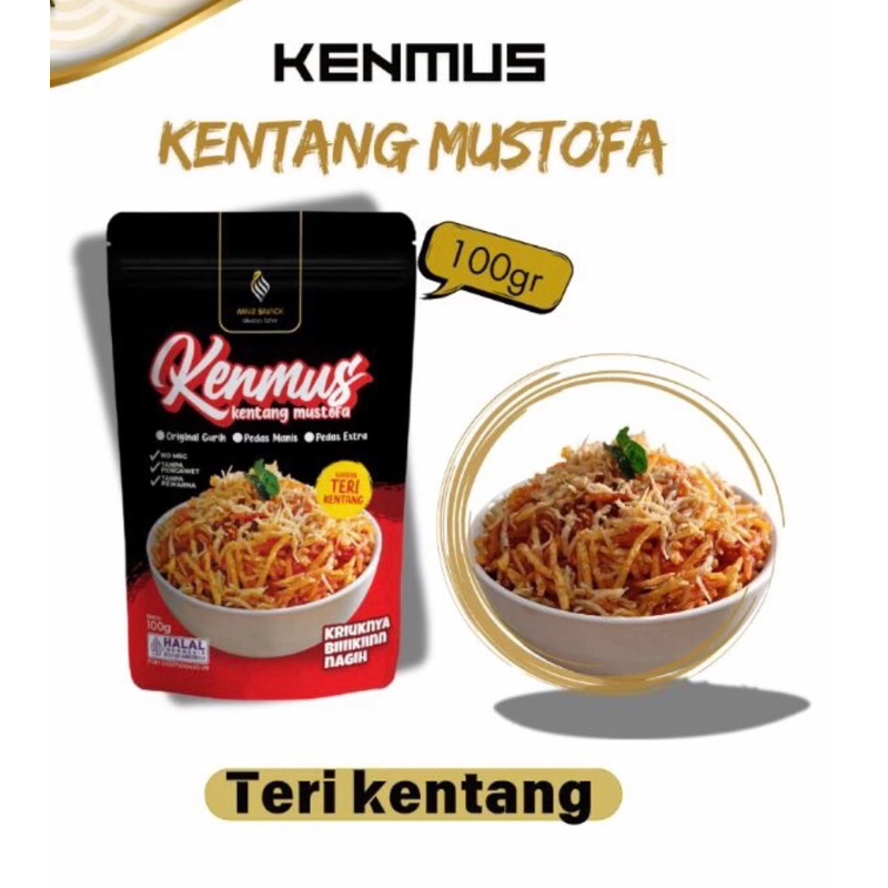 

TERI KENTANG Mustofa merek MNZ 100 gram