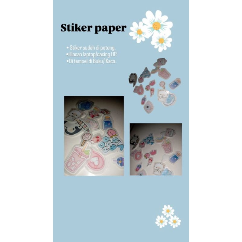 

Stiker aesthetic | stiker menggemaskan |DIY stiker