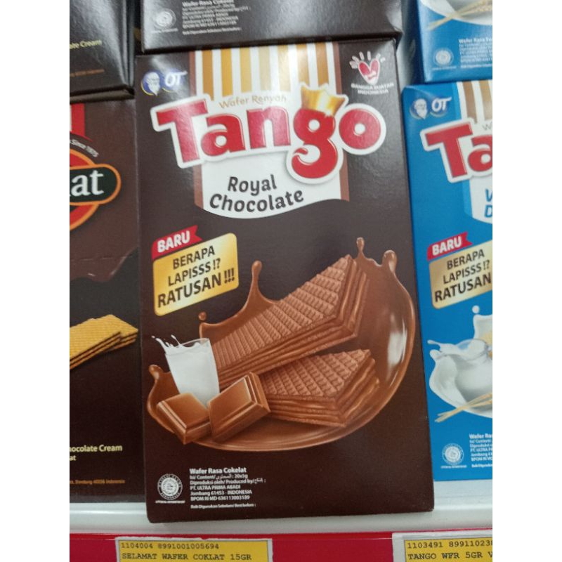 

tango wafer 1 kotak isi 20