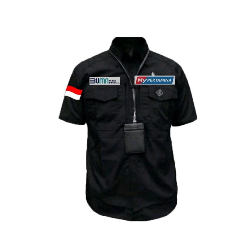 KEMEJA TACTICAL M-TAC BUMN MYPERTAMINA FULL BORDIR KEMEJA TACTICAL M-TAC CUSTOM BORDIR