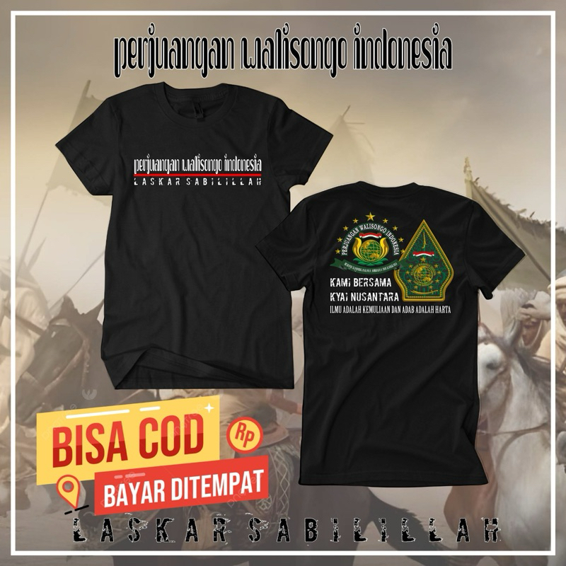 KAOS DAWAH TERBARU PWI WALISONGO INDONESIA TERLARIS