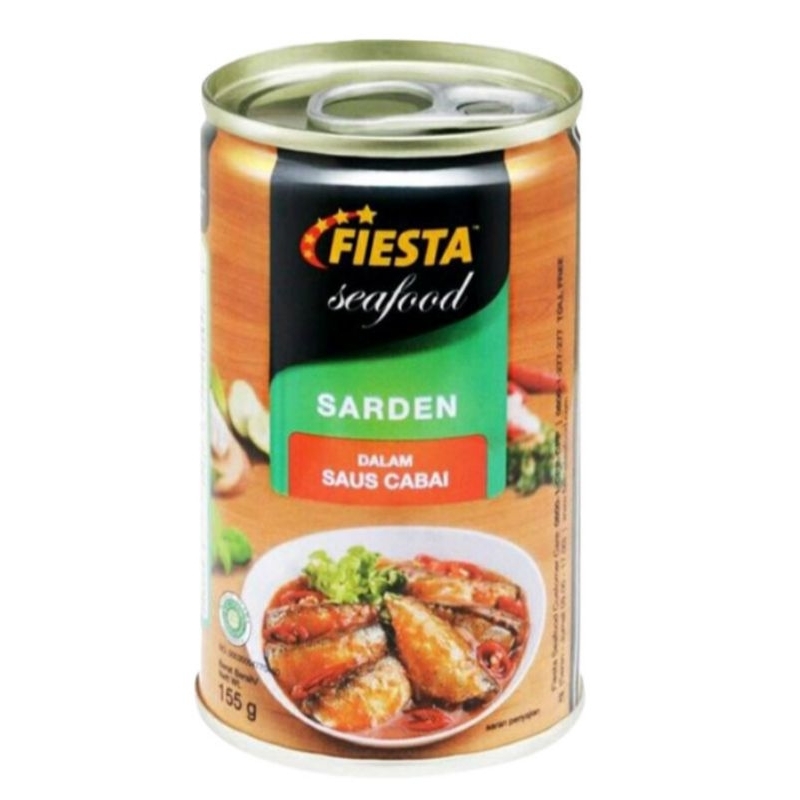 

Fiesta Seafood Sarden Saus Cabai Kaleng 155 gram