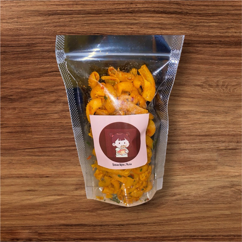 

[SNACKIN] Makaroni Pedas Daun Jeruk