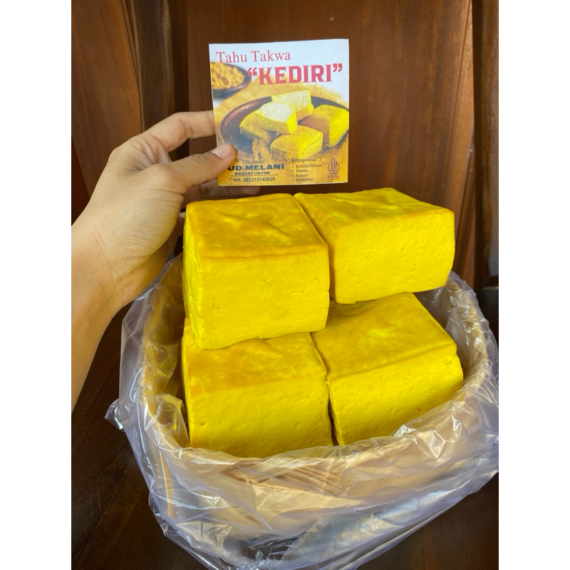 

Tahu Kuning Tahu Takwa Kediri Asli Original Isi 10 Biji