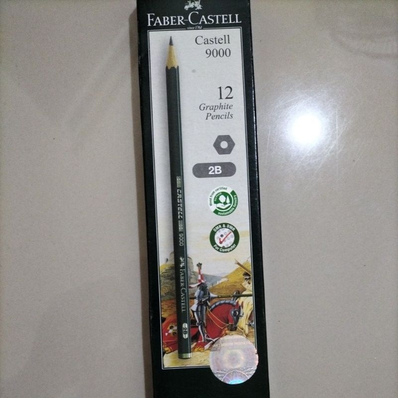 

pensil Faber Castell 2B 1box (12pcs) TERMURAH