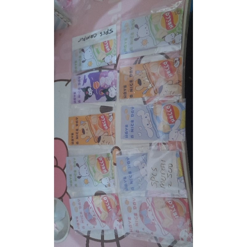 

[bisa cod] stiker sanrio