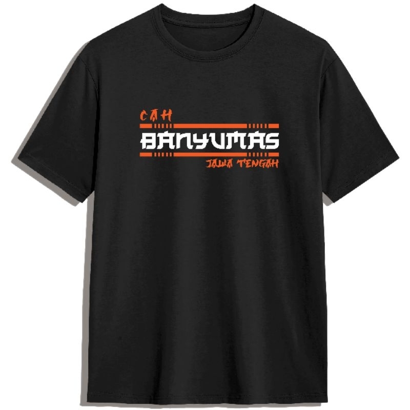 BAJU KAOS CAH BANYUMAS JAWA TENGAH