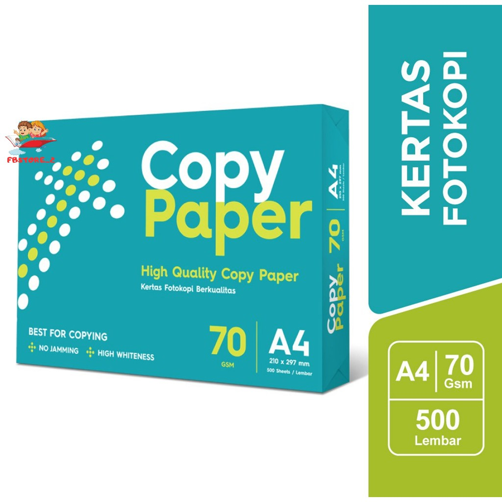 

[HVS] Copy Paper Kertas Fotocopy 70 GSM A4
