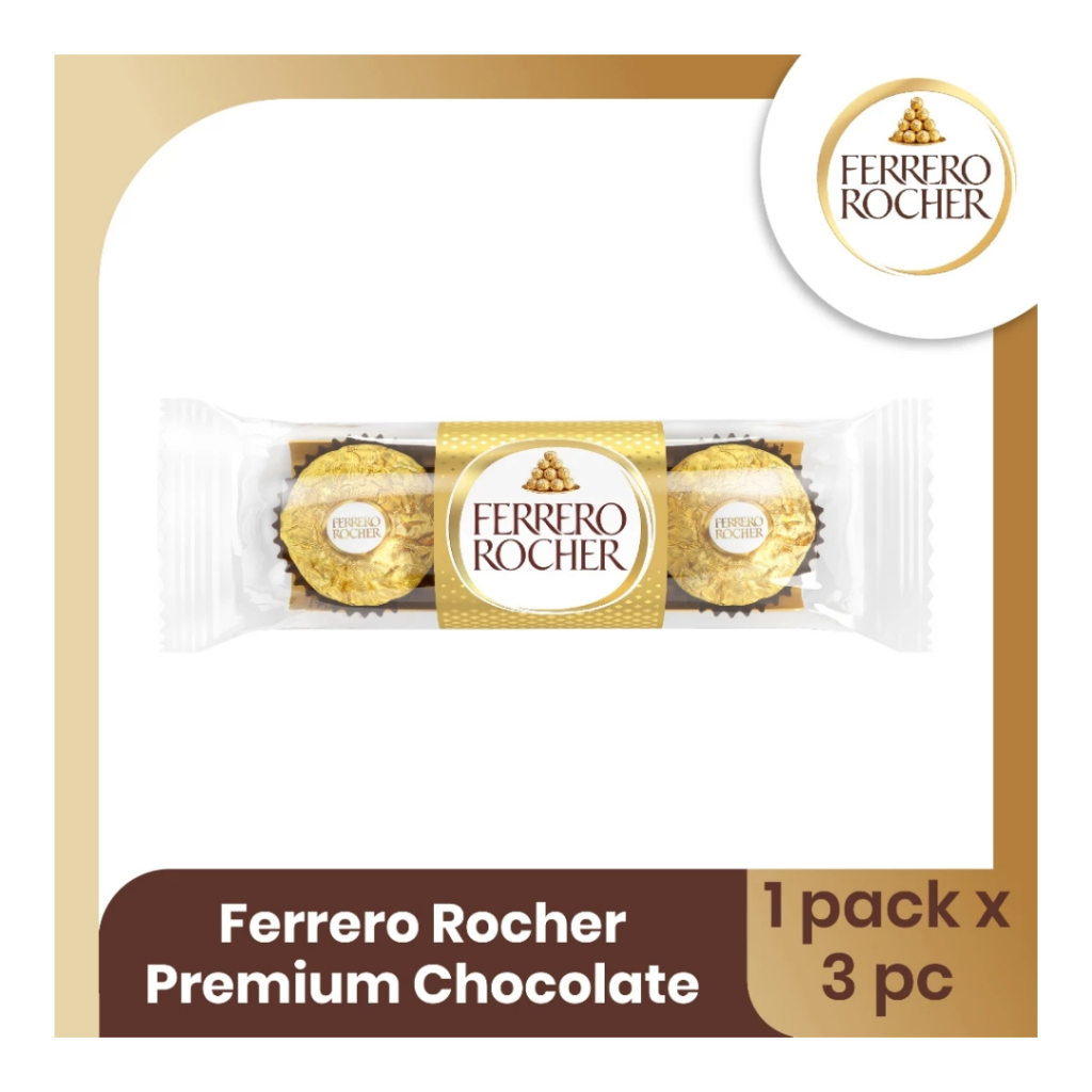 

Ferrero Rocher Premium Chocolate Isi 3 pcs