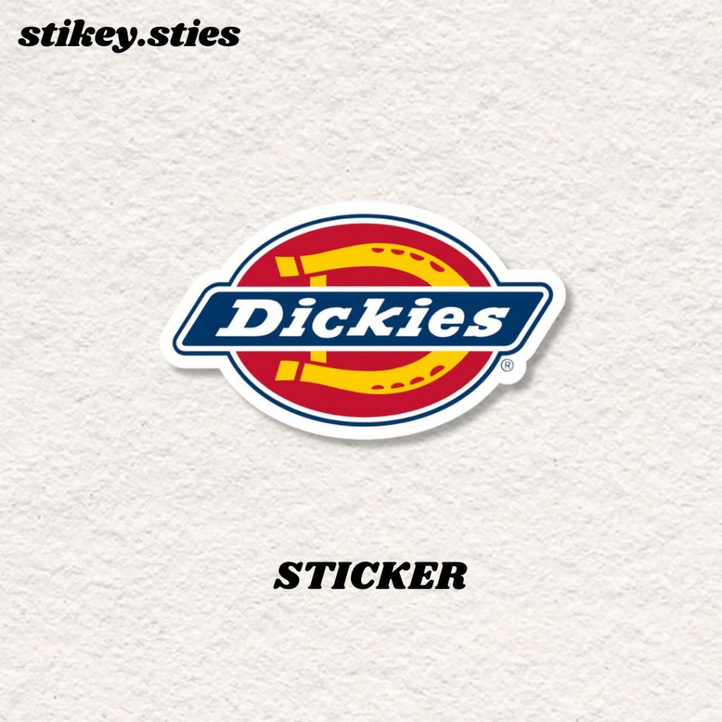 

STICKER DICKIES AESTHETIC BRAND ANTI AIR VINYL / STIKER HELM LAPTOP HP MOTOR TUMBLR TAS KOPER