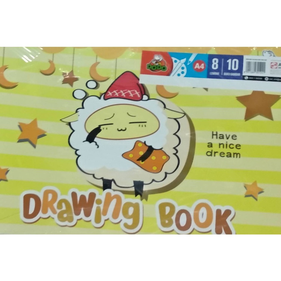 

PENAWARAN TERBATAS Buku Gambar Dodo A4 Harga Grosir 1 pak 1 buku