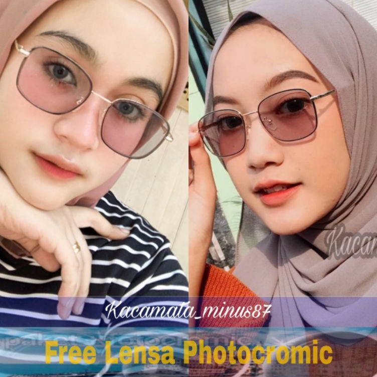 Serbu Grosir Kacamata Kotak Antiradiasi  Kacamata Minus  Kacamata Photocromic  Kacamata 6639