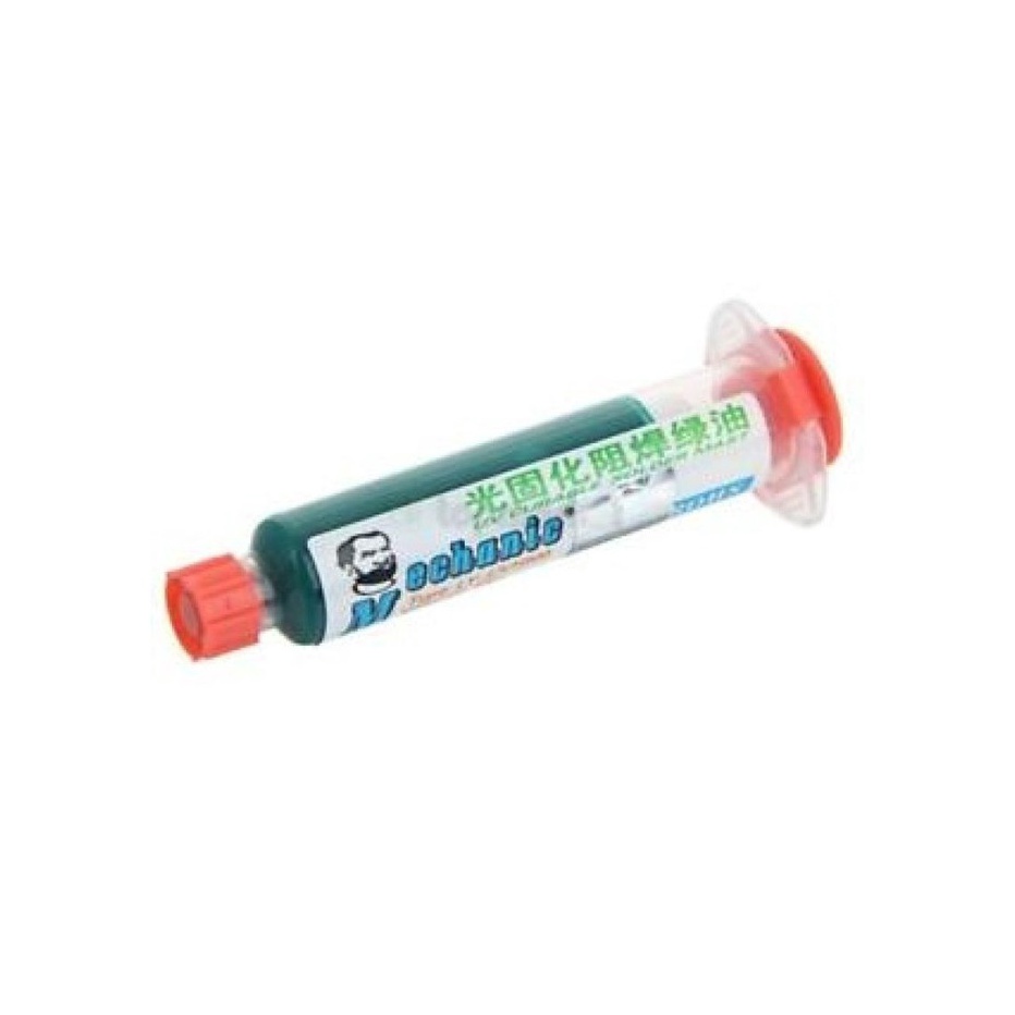

PENGIRIMAN CEPAT MECHANIC LYUVH9 1CC GREEN OIL FOR REPARING BOARD CAT PCB ORIGINAL