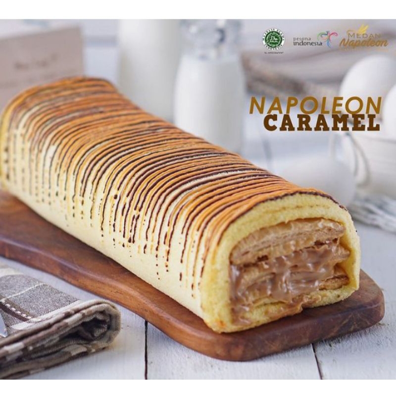 

Bolu Napoleon Medan Caramel