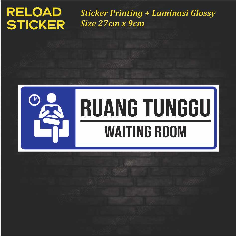 

Stiker Ruang Tunggu