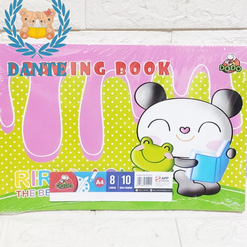 

KUALITAS TAK TERKLAHKAN Buku gambar Merek DODO A4 isi 1 buku