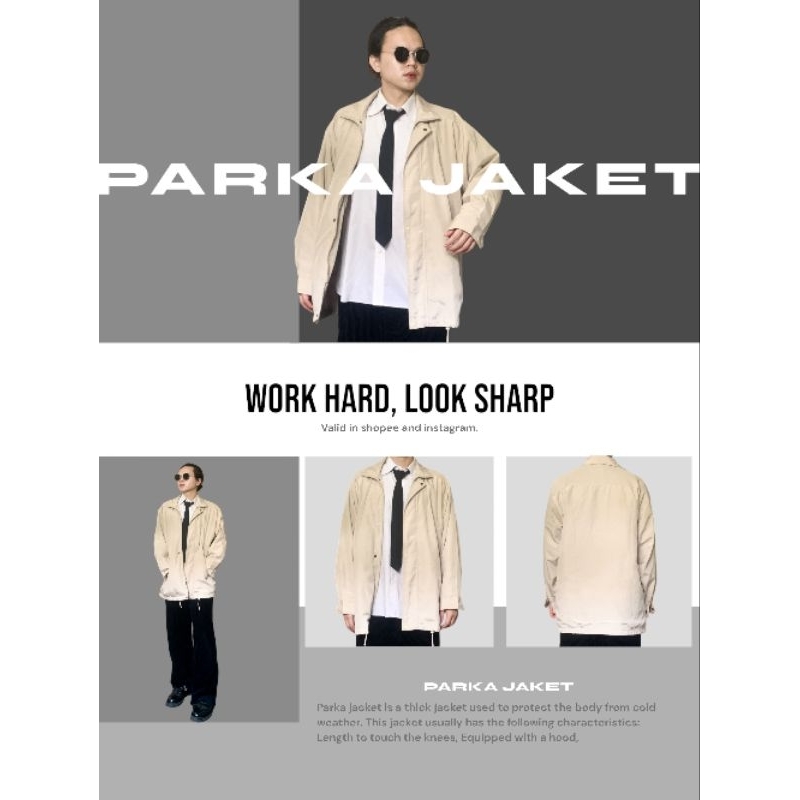 Benepole Parka Jaket || Second Branded