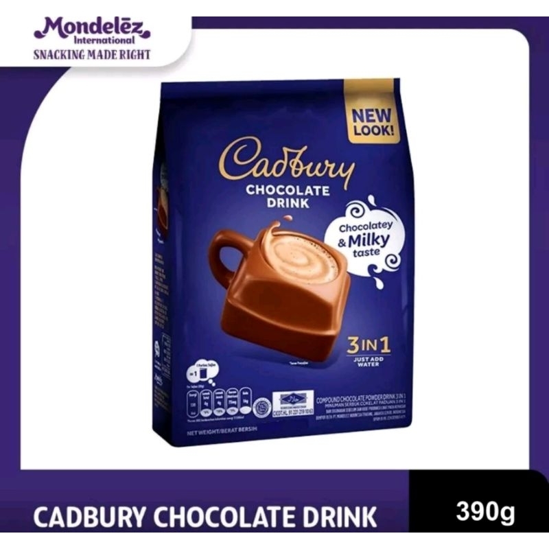 

Cadbury Chocolate Drink 3in1 390gr, 13x30gram